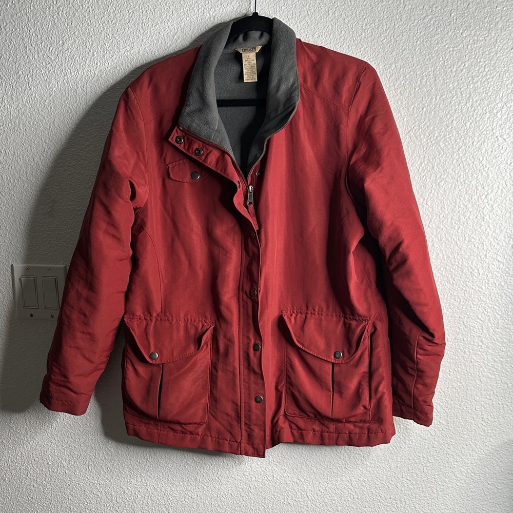 Duluth trading co Women's Red chore coat Jacket size L